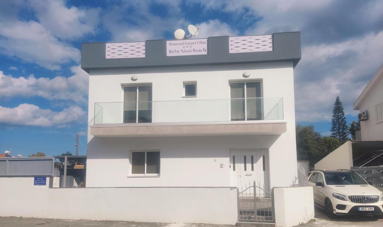 Villa Ruby Nissi Beach 圣纳帕 外观 照片